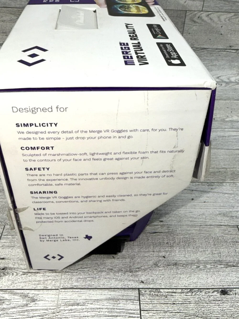 2015 Merge 360* Virtual Reality VR Headset Goggles